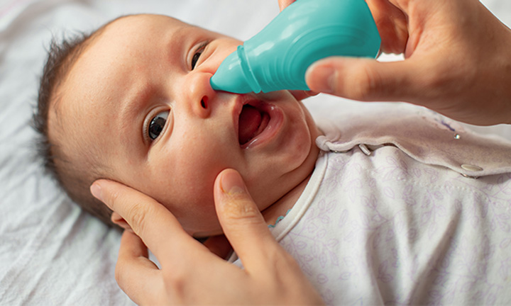 گرفتگی بینی نوزادان | ۵ دلیل اصلی گرفتگی بینی